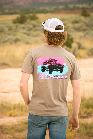 Taupe RAD CHARGER T-Shirt