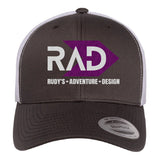 RAD Hat - Charcoal/White